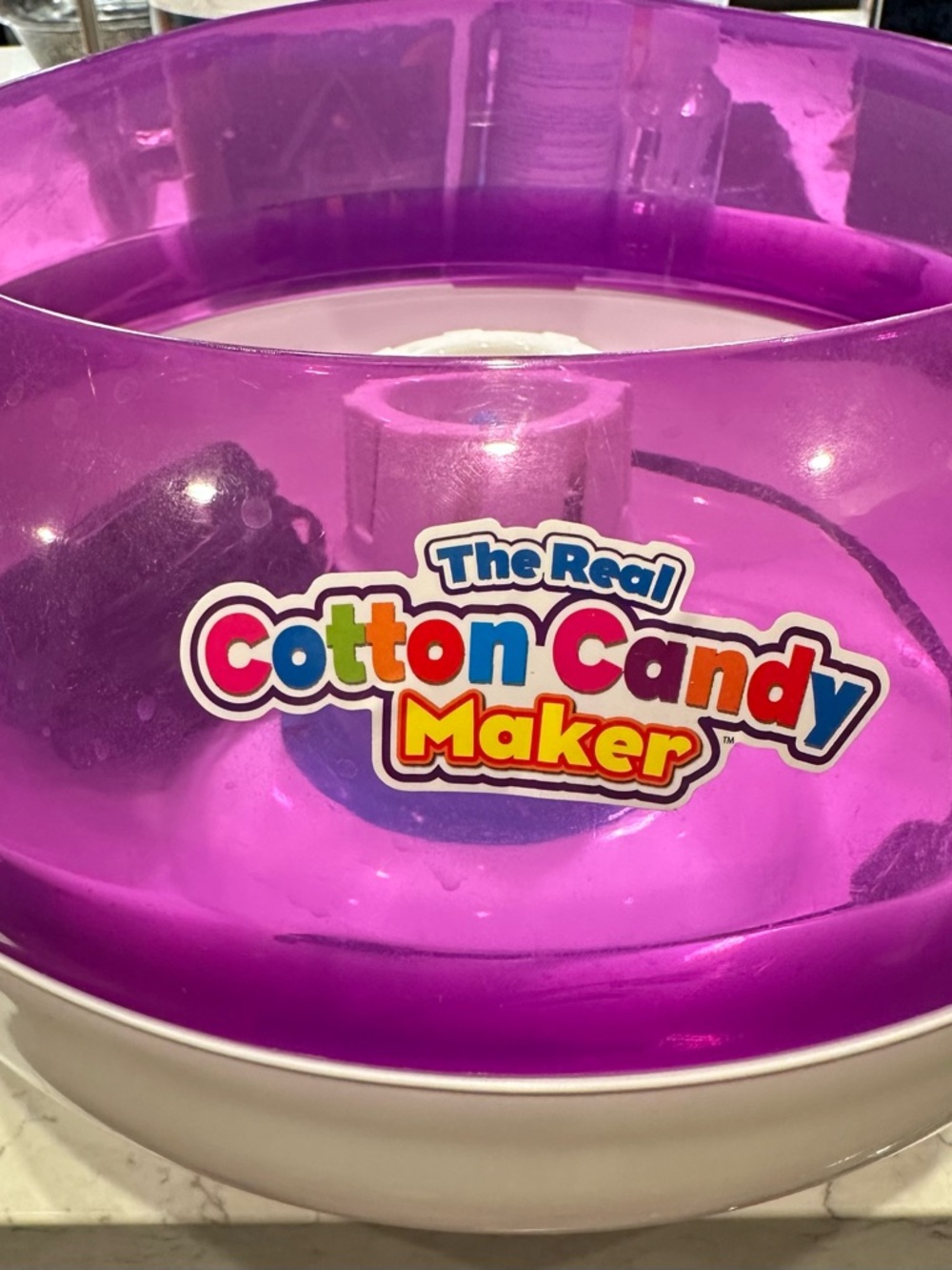 The Real Cotton Candy Maker - Purple Top